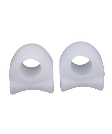 Toe Corrector Gel Separator for Bunion & Plantar Fasciitis - One Size White - Buy Online on GoSupps.com