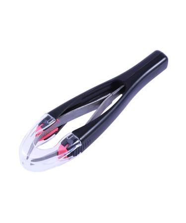 Frcolor Eyebrow Tweezers Automatic Retractable for Facial Eyebrow Removal (Color Random)