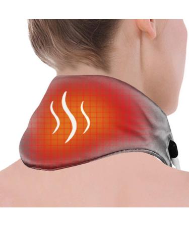 Neck Heating Pad  Arris Heated Neck Wrap with Adjustable Time and Temperature Control  USB Powered Neck Pain Relief  Stiffness Relief or Postoperative Recovery