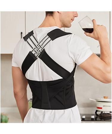 Adjustable Back Posture Corrector Belt Women Men Prevent Slouching Posture Straps Clavicle Support Brace Made in - Buy Online on GoSupps.com