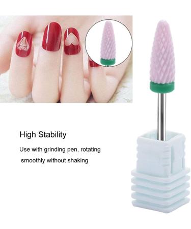 Nail Drill Bits Exhibition Durable Convenient Portable Lightweight Ceramic Manicure Tool Polishing For Grinding(23ST) - Buy Online on GoSupps.com