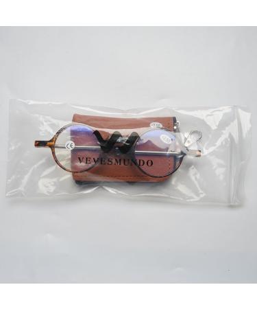 Vevesmundo Shitlill Progressive Multifocus Sport Glasses for Men & Women | Lightweight TR90 Design Gray & Orange 2.5X Magnification - Buy Online on GoSupps.com