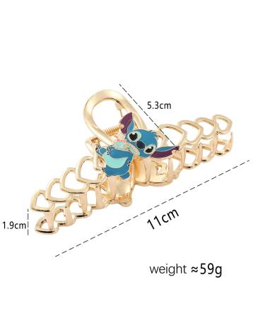 Kawaii Ohana Stitch Hair Clip - Interstellar Baby Claw Clip for Women & Girls - Buy Online on GoSupps.com