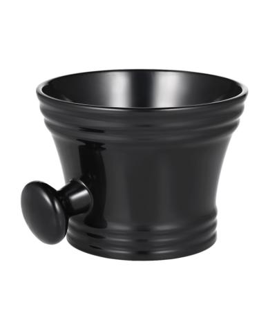 Kyaoayo shaving bowl with handle plastic barber shaving bowl Professional Shave mug classic male face cleaning soap shell for shaving