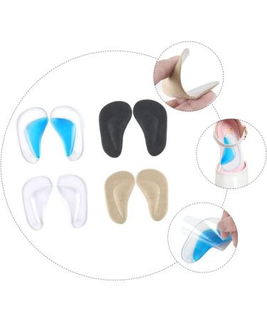 FOMIYES 12 Pairs High Arch Support Insoles - Gel Foot Pads for Plantar Fasciitis Relief & Comfort - Buy Online on GoSupps.com