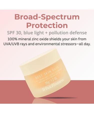 IRIS&ROMEO Best Skin Days SPF30 Whipped Tinted Moisturizer with Vitamin C + Hyaluronic Acid - Shade 2 - Buy Online on GoSupps.com