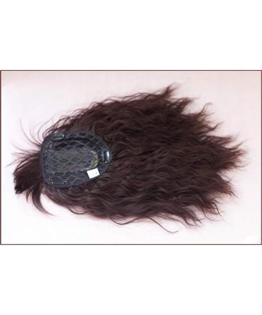 Clip-In Wavy Hair Topper for Thin Hair - 12.7 x 12.7 cm Synthetic Hair | International Shipping - Buy Online on GoSupps.com