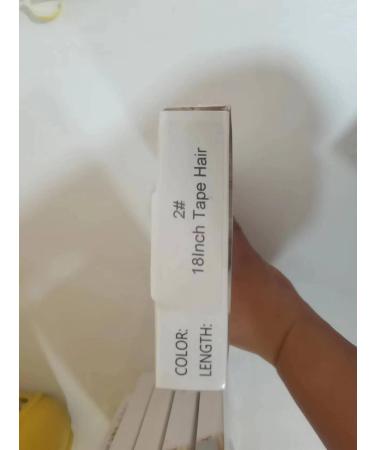Yilite Tape-In Extensions 45cm Dark Brown Real Hair - Silky Straight Seamless Skin Weft - 18 Inches 50g 20 Pieces/Pack - Buy Online on GoSupps.com