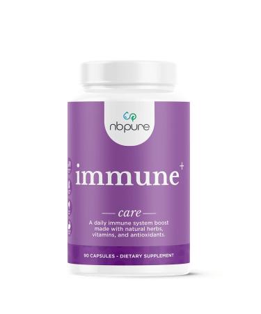 nbpure Immune+ Daily Immune System Supplement Boost, Immunity Supplement, 90 Count