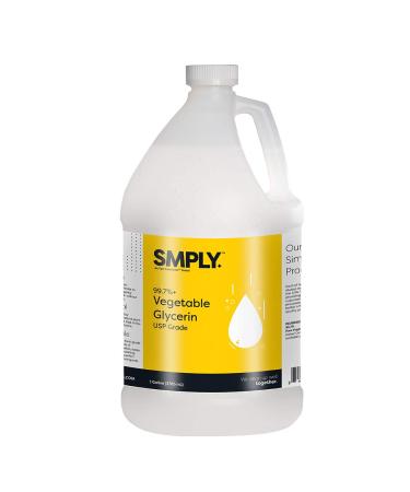 SMPLY. 99.7% Pure USP Food Grade Vegetable Glycerin for Skin  Soap  and More  Half Gallon 64 Ounce