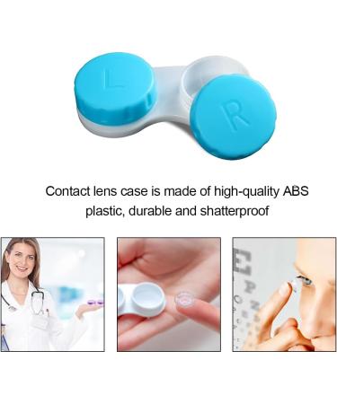 Shop TIDIPRI 8-Piece Leak-Proof Travel Contact Lens Case Set - Perfect for Home & Travel | Durable & Wearable Glasses Container - Buy Online on GoSupps.com