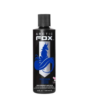 ARCTIC FOX Poseidon Semi-Permanent Hair Color Dye - Vegan & Cruelty-Free (8 Fl Oz) - Buy Online on GoSupps.com