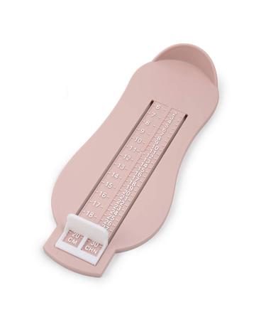 Milist children's tools Shoe size knife 2PCs Fu Measurement of professional shoe sizer fu Measurement Gauge for children adult buying shoes plain pink footmiller children