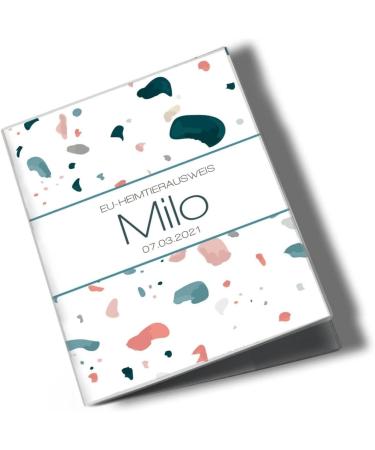 Personalized Wilhelm Fell Case for EU Pet ID Card | Custom Name & DOB Gifts for Pet Owners | Protective Cover for Milo - Buy Online on GoSupps.com