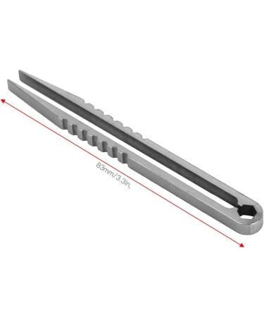 Portable EDC Tweezers for Splinter Removal & Eyebrow Care | Mini Camping Tool - Wandercamping - Buy Online on GoSupps.com
