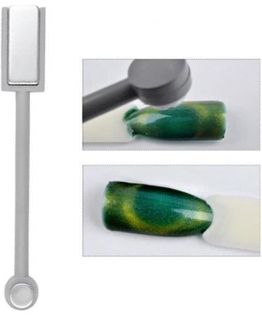 3D Magnet Stick Nail Art Tool Cat Eye Gel Plate Manicure Nails Double Head Polish DIY for Women Beauty Women Beauty Makeup Tool - Buy Online on GoSupps.com