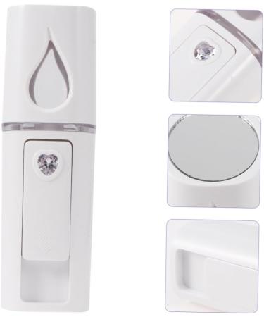 SKISUNO 2 Pcs Mist Sprayer Nano Facial Mister Portable Humidifiers Face Moisturizing Sprayer Steamer White - Buy Online on GoSupps.com
