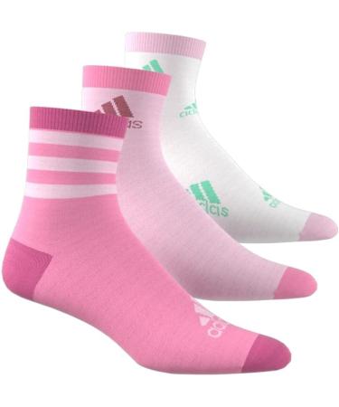 Buy adidas Unisex Kids Lk Socks 3pp Bliss Pink/Clear Pink/White | International Shipping Available - Buy Online on GoSupps.com