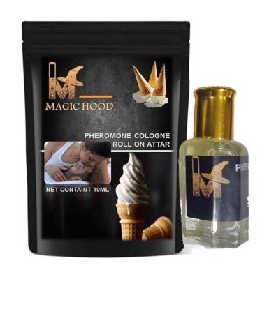 MagicHood Original Pheromone Cologne Perfume Attar - Unisex For Men and Women 10ml Vanilla Attar