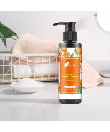 Kojic Acid Face Cleanser Face Wash Ideal For all Skin Types 5.28 Oz/150 ml by Oreola Naturals - Buy Online on GoSupps.com