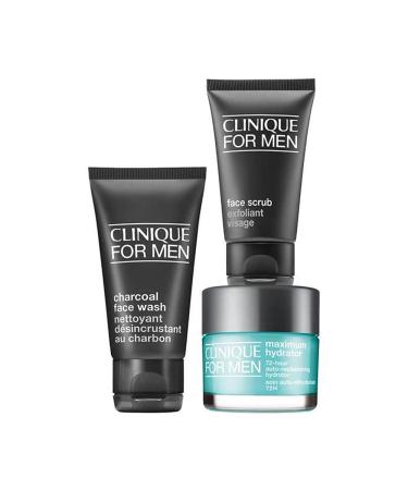 Clinique For Men Daily Intense Hydration 3PCs Set with Full Size Maximum Hydrator 72-Hour Auto-Replenishing Hydrator 1.7 oz - Buy Online on GoSupps.com