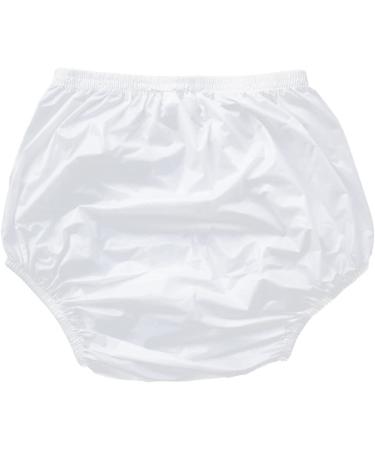Haian Adult Incontinence PVC Pull-on Pants - Small White (3 Pack) - Buy Online on GoSupps.com