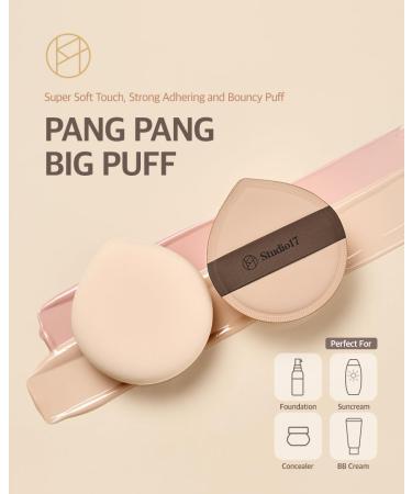 PangPang Makeup Sponge Puff - 2.2" Korean Foundation & Powder Puff | Fluffy Latex Cushion for Flawless Makeup Application - Buy Online on GoSupps.com
