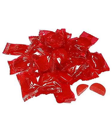 Cinnamon Discs Candy 2.5 Pounds Cinnamon Candy - Red Individually Wrapped Wrapper disk