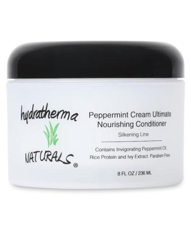 Hydratherma Naturals Peppermint Cream Ultimate Nourishing Conditioner 8 oz - Intense Moisture & Shine for All Hair Types - Buy Internationally - Buy Online on GoSupps.com