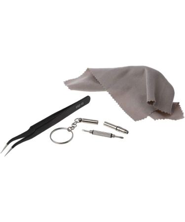 Premium Glasses Repair Tool Set Screwdriver & Tweezers for Eyewear Repairs | Ideal for Glasses Maintenance - Buy Online on GoSupps.com
