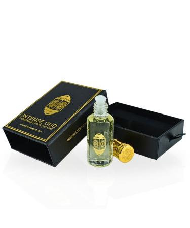 INTENSE OUD Emperor Perfume Oil 12ML (0.40 OZ) With Black Gift Box Refreshing Citrus Oceanic Sea Salt & Woody Musk. - Buy Online on GoSupps.com