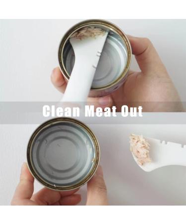 Meow&Woof Cover for Pet Can Food/Cat Wet Food Spoon/Lid for Dog Cans/Cute Paw Shape One Lid One Spoon Pack (Gray) Grey - Buy Online on GoSupps.com