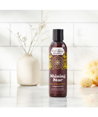 Buy Uncle Funky's Daughter Shining Star Hair & Scalp Elixir 6 oz - Nourishing Hair Treatment for Healthy Scalp | International Shipping Available - Buy Online on GoSupps.com