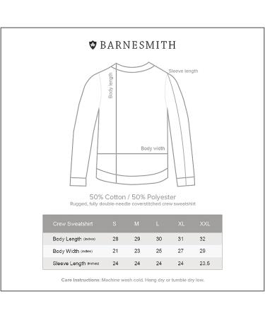 Barnesmith Spirit Logo Boston University Terriers Red Crewneck Sweatshirt - Adult Unisex (Size Large) - Buy Online on GoSupps.com