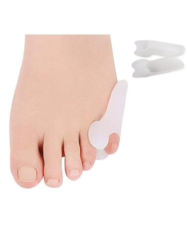 Pedimendtm silicone gel corrector for small toes - pink toe protectors for bale ties - tailor cushions - for pain relief for bale toes