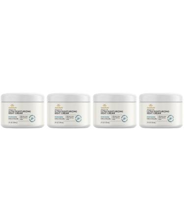 Swanson Argan Oil Ultra Moisturizing Night Cream 2 fl Ounce (59 ml) Cream (4 Pack)