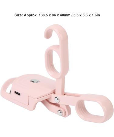 Qukaim Electric Eyelash Curler Rechargeable Heated Eyelash Curler 3 Levels Temperature Long-Lasting Electric Lash Curler Pink - Buy Online on GoSupps.com