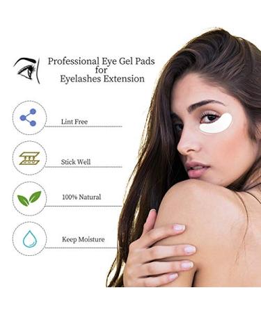 250 Pairs Eye Pads for Eyelash Extensions - Premium Under Eye Patches & Accessories | Lunamoon - Buy Online on GoSupps.com