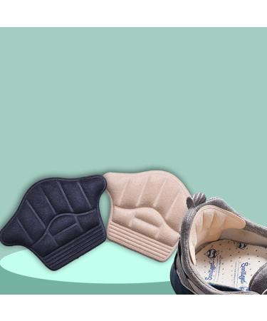3 Pairs Soft Heel Pads Inserts - Self-Adhesive High Heel Cushion Protectors | Beige Shoe Heel Filler Pads - Buy Online on GoSupps.com