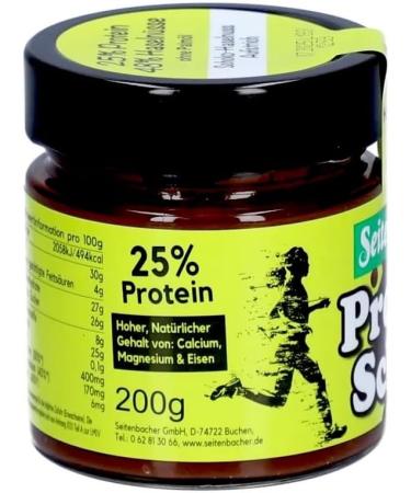 Seitenbacher | Hazelnut Spread | 48% Hazelnuts | 25% Protein | Palm Oil Free | Vegetarian | Pack of 6 (6 x 200g) - Buy Online on GoSupps.com