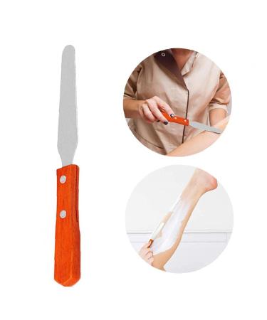 Yililay Reusable Waxing Patel Sticks - Metal & Wooden Handle Craft Set for Body Hair Removal | Smooth Wax Mixture Application - Buy Online on GoSupps.com