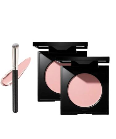 Anti-cernes illuminateur contour des yeux poudre illuminateur contour des yeux correcteur de teint et base de teint pour peaux fatigu es hydrate et se fond parfaitement au maquillage.