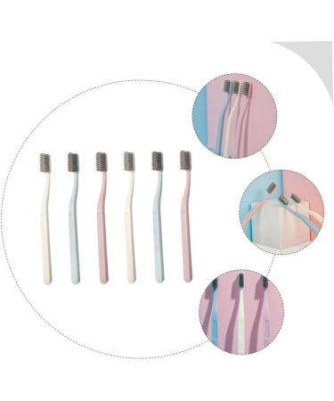 PartyKindom 6pcs Stiff Brush Remover for Adults - Textured Nylon Cleaning Brushes for Efficient Removal - Buy Online on GoSupps.com