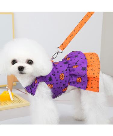 Shop Barrageon Dogs Kneid Sweet Princess Rock Clothing - Purple Bowknot for Medium Dogs & Cats | Summer Outfit for Pets - Buy Online on GoSupps.com