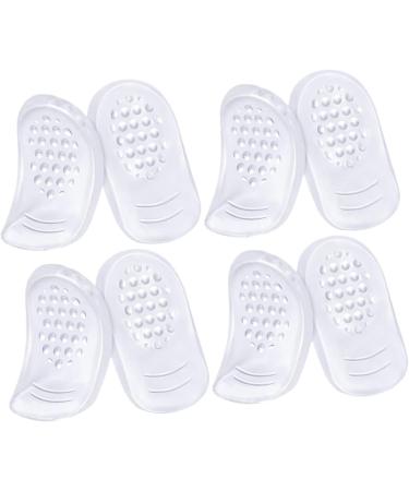 Mobestech 16 Pairs Self-Adhesive Silicone Heel Pads - U-Shaped High Heel Inserts for Women - Comfort Grip Shoe Pads for Formal Wear & Exercise - Buy Online on GoSupps.com