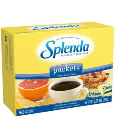Splenda Sweetener No Calorie Packets 50CT (Pack of 24) by J&J Sales Logistics Co