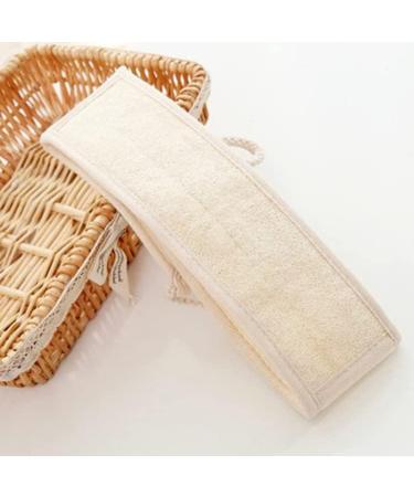 Natural Loofah Sponge Back Washer | Exfoliating Back Scrubber for Men & Women | Body Care & Shower Massage - Buy Online on GoSupps.com