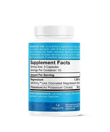nbpure Mag O7 Oxygen Digestive & Colon Cleanse Capsules - 30 Count Detox - Buy Online on GoSupps.com