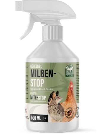 AniForte mite spray for chicken & poultry 500ml - against mites & parasites mite stop environment spray & contact spray for acute infestation & preventive measure naturally effective - Buy Online on GoSupps.com