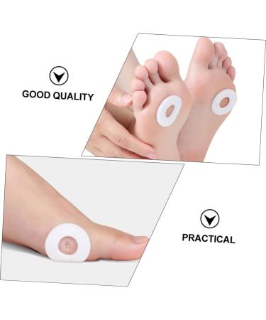 CLISPEED 4 Sheets Corn Stickers Protective Feet Patch Soft Foam Cushions Heel Grips Liner Insert Corn Protectors Corn Pads Callus Removal Tools Heel Pad Pain White Foot Patch Care Felt - Buy Online on GoSupps.com